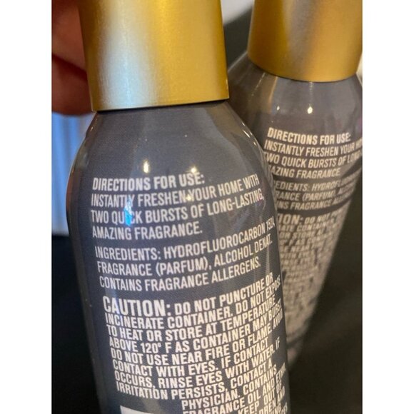 Bath & Body Works “Mahogany Teakwood” 2 New Concentrated Room Sprays - Picture 3 of 4